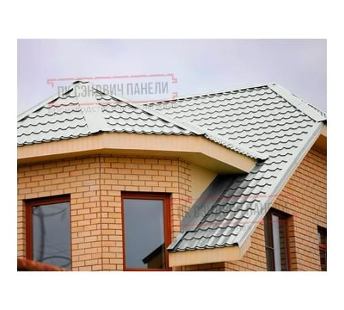 Планка примыкания верхняя 250х147х2000 ПЭ-7035-0.5 Планка примыкания верхняя 250х147х2000 ПЭ-7035-0.5