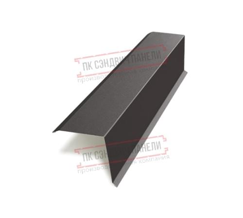 Планка торцевая 135х145х2000 Viking E-8019-0.5 Планка торцевая 135х145х2000 Viking E-8019-0.5