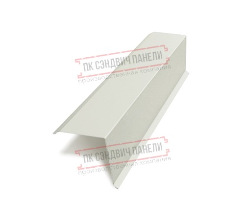 Планка торцевая 135х145х2000 ПЭ-9002-0.45 Планка торцевая 135х145х2000 ПЭ-9002-0.45