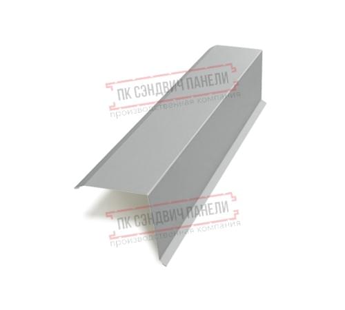 Планка торцевая 135х145х2000 ПЭ-9006-0.45 Планка торцевая 135х145х2000 ПЭ-9006-0.45