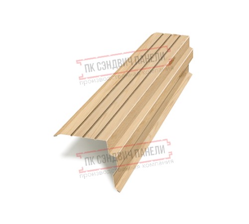 Планка торцевая 90х115х2000 ECOSTEEL_MA-Сосна-0.5 Планка торцевая 90х115х2000 ECOSTEEL_MA-Сосна-0.5