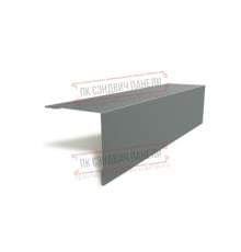 Планка угла наружного 115х115х2000 ПЭ-7005-0.45