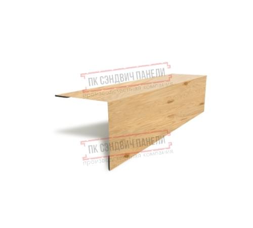 Планка угла наружного 115х115х2000 ECOSTEEL-Сосна-0.5 Планка угла наружного 115х115х2000 ECOSTEEL-Сосна-0.5