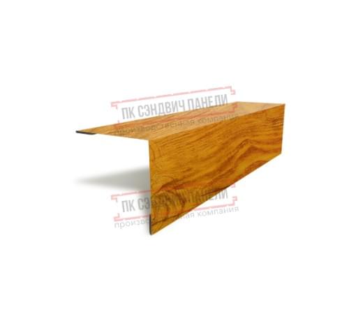 Планка угла наружного 115х115х2000 ECOSTEEL_T-ЗолотойДуб-0.5 Планка угла наружного 115х115х2000 ECOSTEEL_T-ЗолотойДуб-0.5