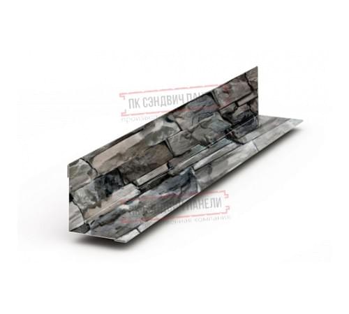 Планка угла внутреннего 115х115х2000 ECOSTEEL-БелыйКамень-0.5 Планка угла внутреннего 115х115х2000 ECOSTEEL-БелыйКамень-0.5