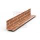 Планка угла внутреннего 115х115х2000 ECOSTEEL-Кирпич-0.5