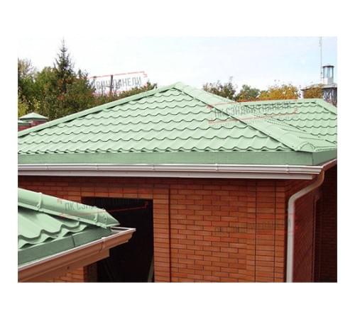 Заглушка конька круглого конусная Norman ПЭ-6019-0.5 Заглушка конька круглого конусная Norman ПЭ-6019-0.5