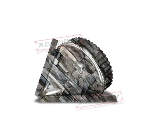 Заглушка конька круглого конусная ECOSTEEL-БелыйКамень-0.5 Заглушка конька круглого конусная ECOSTEEL-БелыйКамень-0.5