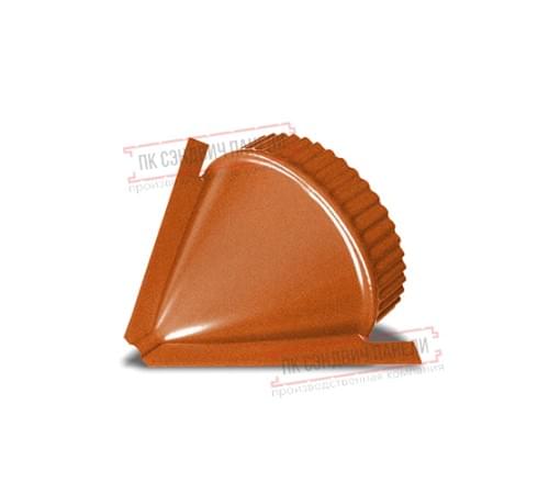 Заглушка конька круглого конусная AGNETA-CopperCopper-0.5 Заглушка конька круглого конусная AGNETA-CopperCopper-0.5