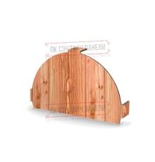 Заглушка конька круглого простая ECOSTEEL_T-Кедр-0.5