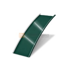 Продольно гнутый фальц гладкий 0,65 RAL 6005 Полиэстер