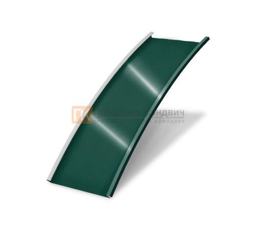 Продольно гнутый фальц гладкий 0,65 RAL 6005 Полиэстер Продольно гнутый фальц гладкий 0,65 RAL 6005 Полиэстер