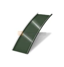 Продольно гнутый фальц гладкий 0,5 RAL 6020 Velur20
