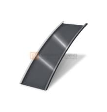 Продольно гнутый фальц гладкий 0,5 RAL 7024 Quarzit lite