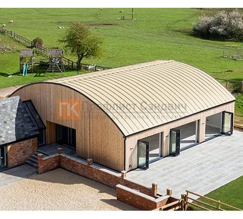 Продольно гнутый фальц гладкий 0,5 RAL 1015 Satin Продольно гнутый фальц гладкий 0,5 RAL 1015 Satin