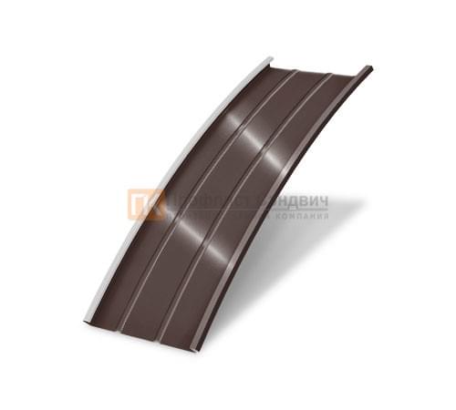 Продольно гнутый фальц профилированный 0,5 RAL 8017 Quarzit lite