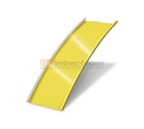 Продольно гнутый фальц гладкий 0,45 RAL 1018 Полиэстер Продольно гнутый фальц гладкий 0,45 RAL 1018 Полиэстер