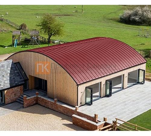 Продольно гнутый фальц гладкий 0,5 RAL 3011 Satin Продольно гнутый фальц гладкий 0,5 RAL 3011 Satin
