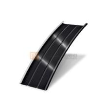 Продольно гнутый фальц профилированный 0,5 RAL 9005 Quarzit lite