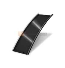 Продольно гнутый фальц гладкий 0,5 RAL 8022 Velur20
