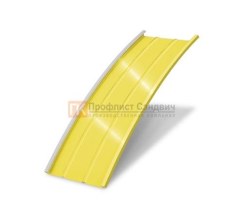 Продольно гнутый фальц профилированный 0,5 RAL 1018 Полиэстер Продольно гнутый фальц профилированный 0,5 RAL 1018 Полиэстер