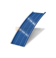 Продольно гнутый фальц профилированный 0,5 RAL 5005 Satin