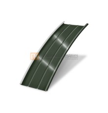 Продольно гнутый фальц профилированный 0,5 RAL 6007 Полиэстер