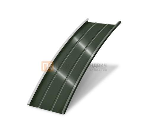 Продольно гнутый фальц профилированный 0,5 RAL 6007 Полиэстер Продольно гнутый фальц профилированный 0,5 RAL 6007 Полиэстер