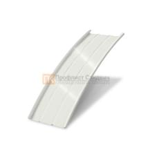 Продольно гнутый фальц профилированный 0,5 RAL 9003 Velur20