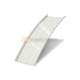 Продольно гнутый фальц профилированный 0,5 RAL 9003 Velur20