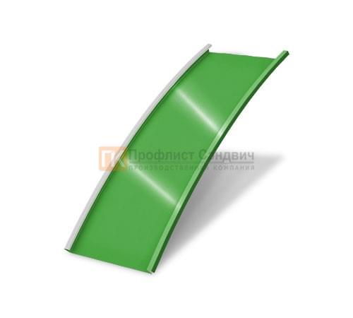 Продольно гнутый фальц гладкий 0,45 RAL 6018 Полиэстер Продольно гнутый фальц гладкий 0,45 RAL 6018 Полиэстер