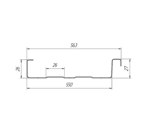 Фальц двойной стоячий Line 0,5 Satin RAL5005 сигнальный синий с пленкой на замках Фальц двойной стоячий Line 0,5 Satin RAL5005 сигнальный синий с пленкой на замках