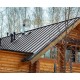 Кликфальц Line 0,5 Quarzit lite RAL7024 мокрый асфальт с пленкой на замках