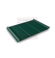 Кликфальц Line 0,45 Drap RAL6005 зеленый мох с пленкой на замках