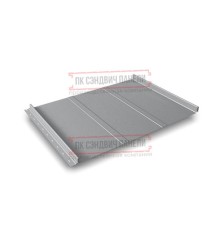 Кликфальц Line 0,5 Satin RAL7004 сигнальный серый с пленкой на замках