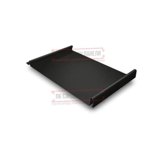 Кликфальц GL 0,5 Rooftop Matte RAL9005 черный с пленкой Кликфальц GL 0,5 Rooftop Matte RAL9005 черный с пленкой