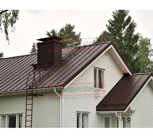 Кликфальц 0,45 Drap RAL8017 шоколад Кликфальц 0,45 Drap RAL8017 шоколад