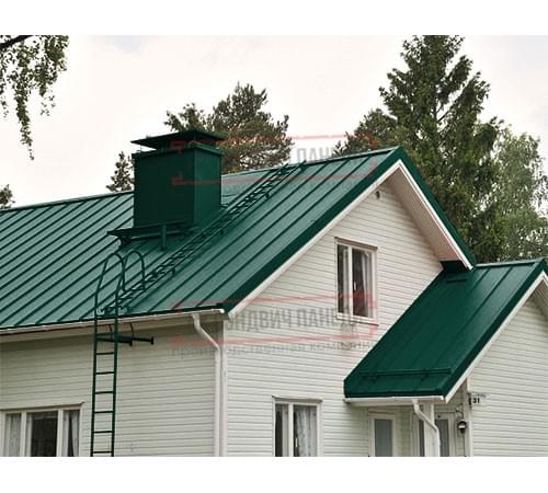 Кликфальц 0,5 Satin RAL6005 зеленый мох