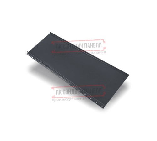 Кликфальц mini 0,5 Satin Мatt RAL7024 мокрый асфальт Кликфальц mini 0,5 Satin Мatt RAL7024 мокрый асфальт
