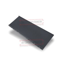Кликфальц mini 0,45 Полиэстер RAL7024 мокрый асфальт с пленкой на замках