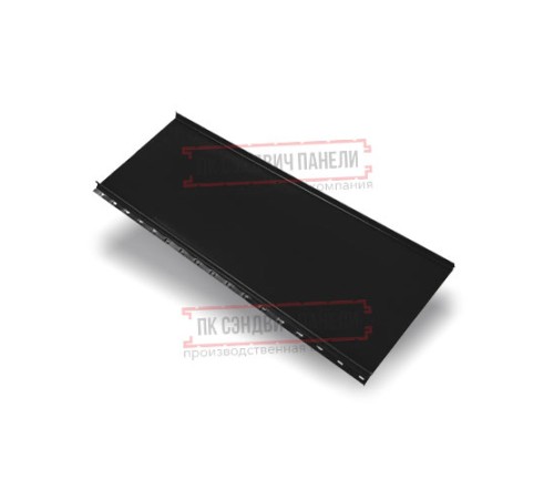 Кликфальц mini 0,45 Drap ST RAL9005 черный с пленкой на замках Кликфальц mini 0,45 Drap ST RAL9005 черный с пленкой на замках