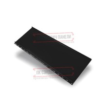 Кликфальц mini 0,5 Velur RAL9005 черный с пленкой на замках