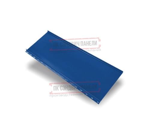 Кликфальц mini 0,5 Satin RAL5005 сигнальный синий с пленкой на замках Кликфальц mini 0,5 Satin RAL5005 сигнальный синий с пленкой на замках