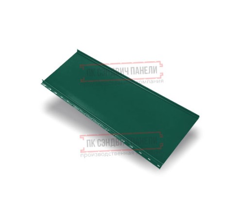 Кликфальц mini 0,5 Quarzit RAL6005 зеленый мох с пленкой на замках Кликфальц mini 0,5 Quarzit RAL6005 зеленый мох с пленкой на замках