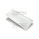 Кликфальц mini 0,45 Drap RAL9003 сигнальный белый с пленкой на замках