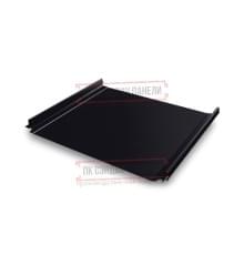 Кликфальц Pro 0,45 Drap RAL9005 черный с пленкой на замках