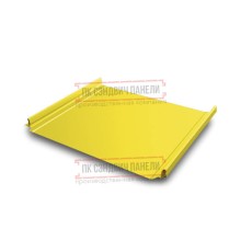 Кликфальц Pro 0,45 Полиэстер RAL1018 цинково-желтый с пленкой на замках