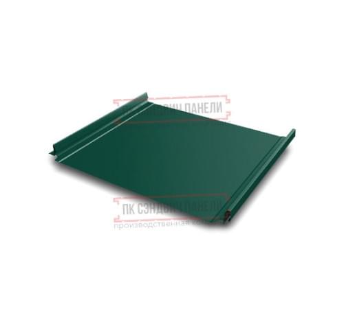 Кликфальц Pro 0,5 Velur RAL6005 зеленый мох с пленкой на замках Кликфальц Pro 0,5 Velur RAL6005 зеленый мох с пленкой на замках