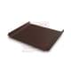 Кликфальц Pro 0,45 Drap ST RAL8017 шоколад с пленкой на замках