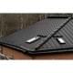 Кликфальц Pro 0,45 Drap ST RAL9005 черный с пленкой на замках